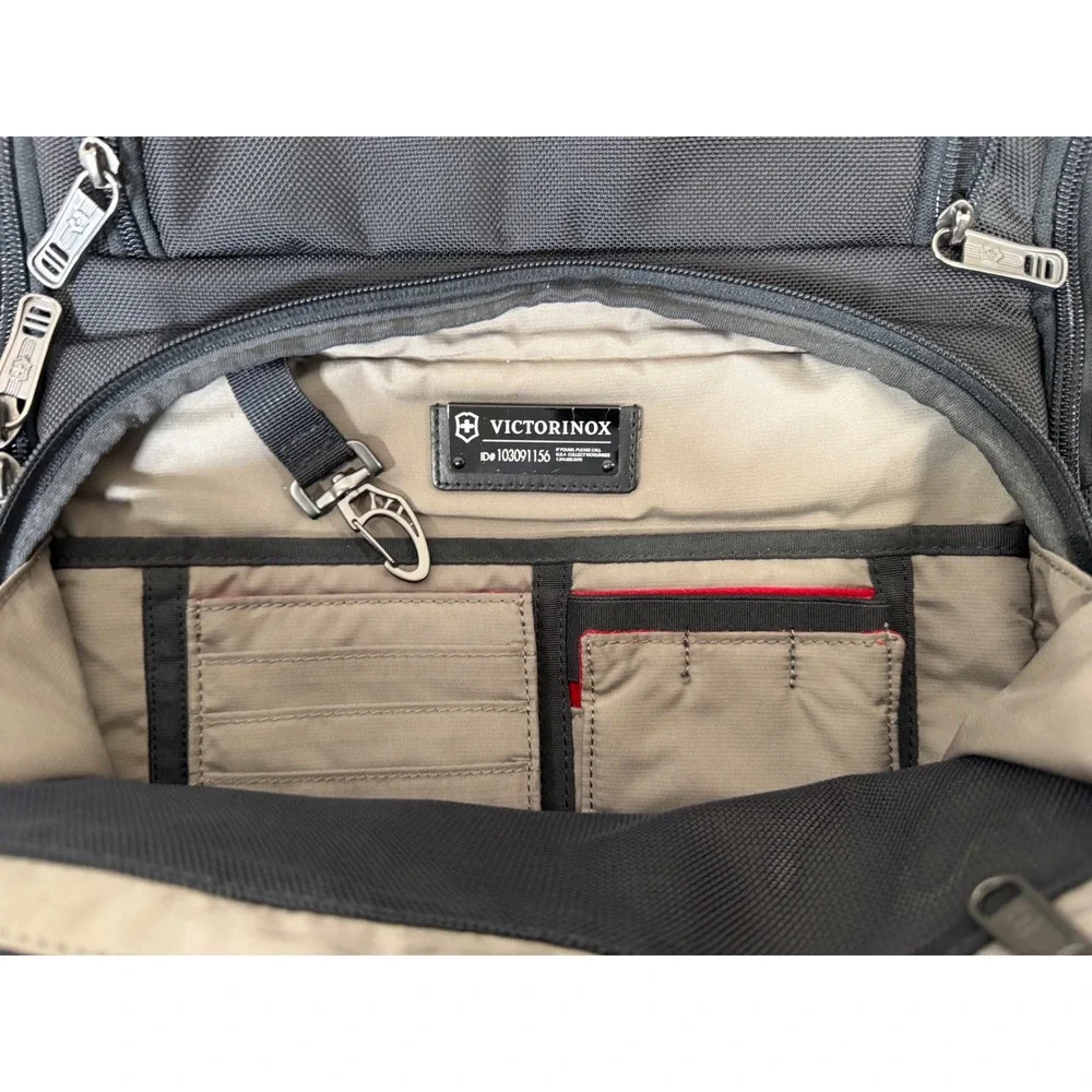 Victorinox Architecture 3.0 Big Ben Security Fast Pass Backpack Men Black Large